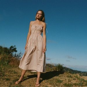 Dôen Rhoda dress in marigold meadows